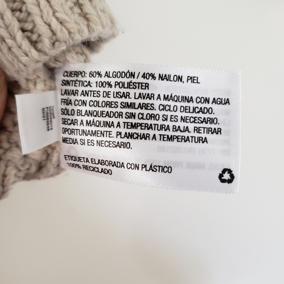 🌞SOLD🌞 Cat & Jack Cable Knit Fisherman Sweater Pullover Size 18 Month Oatmeal - Picture 8 of 10